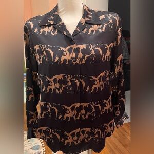 Ann May  silk blouse